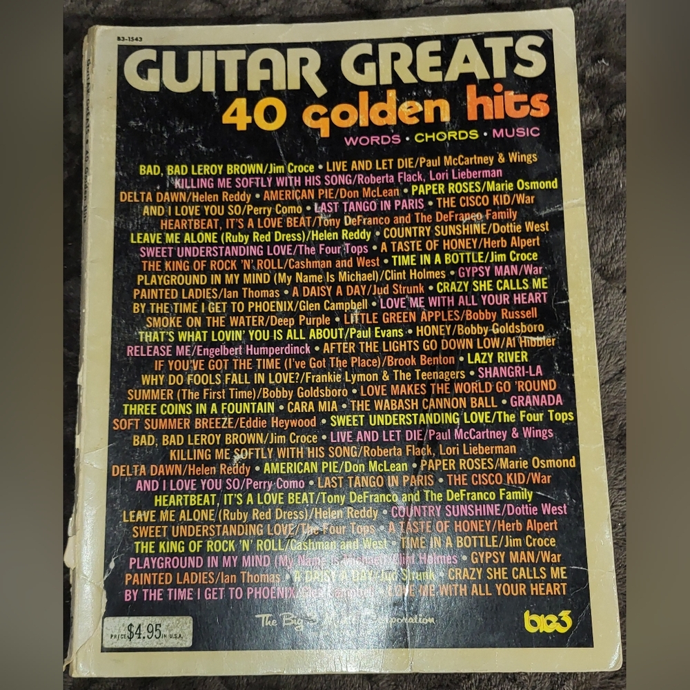 Guitar Greats 40 Golden Hits